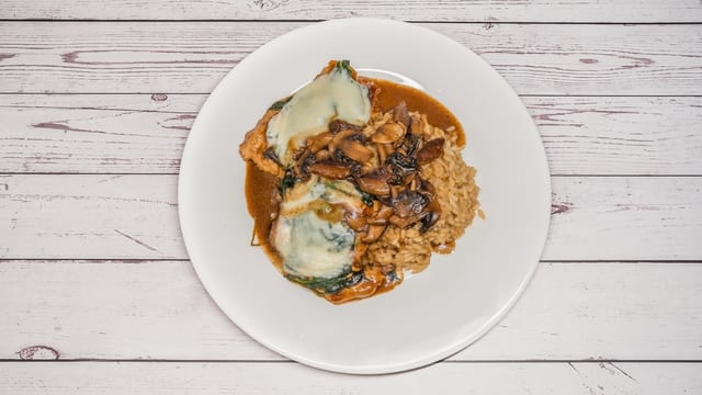 Chicken Saltimbocca.