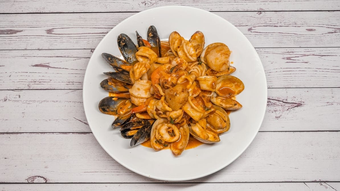 Seafood Fra Diavolo.