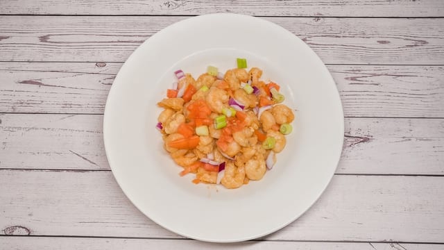 Shrimp Arrabbiata.