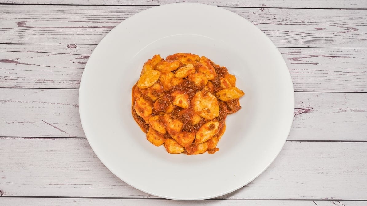 Gnocchi Bolognese.