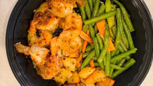 Shrimp Oreganata.