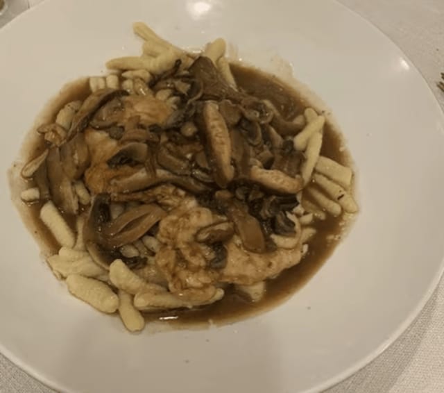 Chicken Marsala.