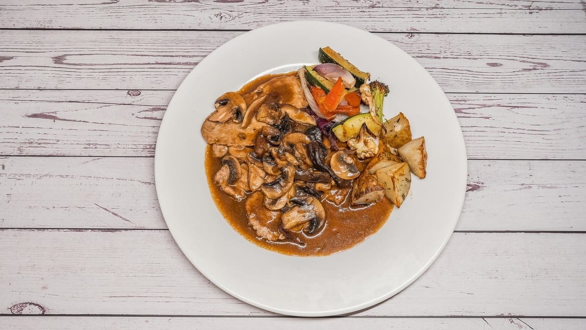 Chicken Marsala.