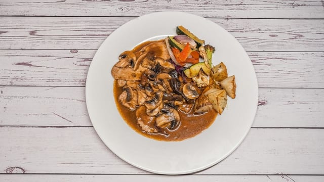 Chicken Marsala.