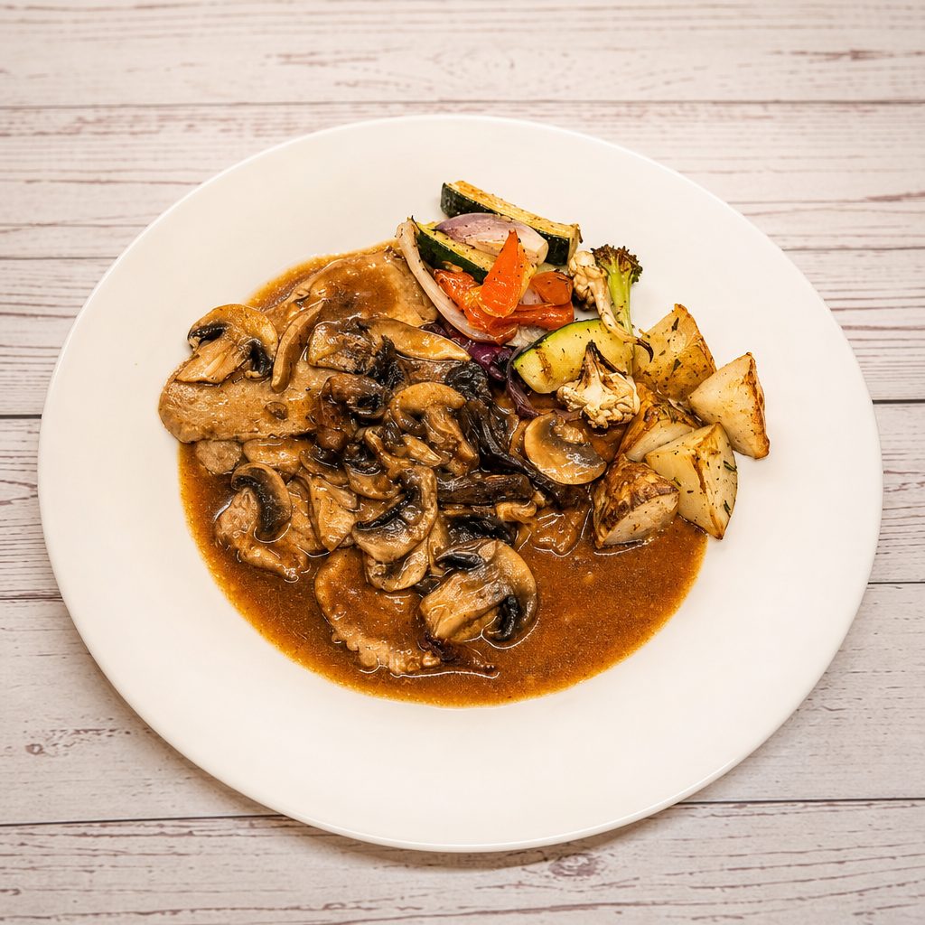 Veal Marsala.
