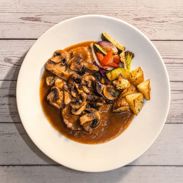 Chicken Marsala.