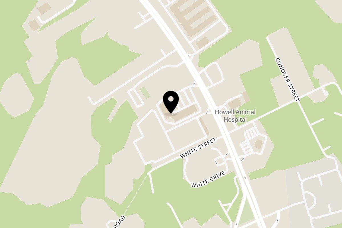 Map showing the location of Christie's Italian Seafood Grill on 2420 US-9 in Howell Township